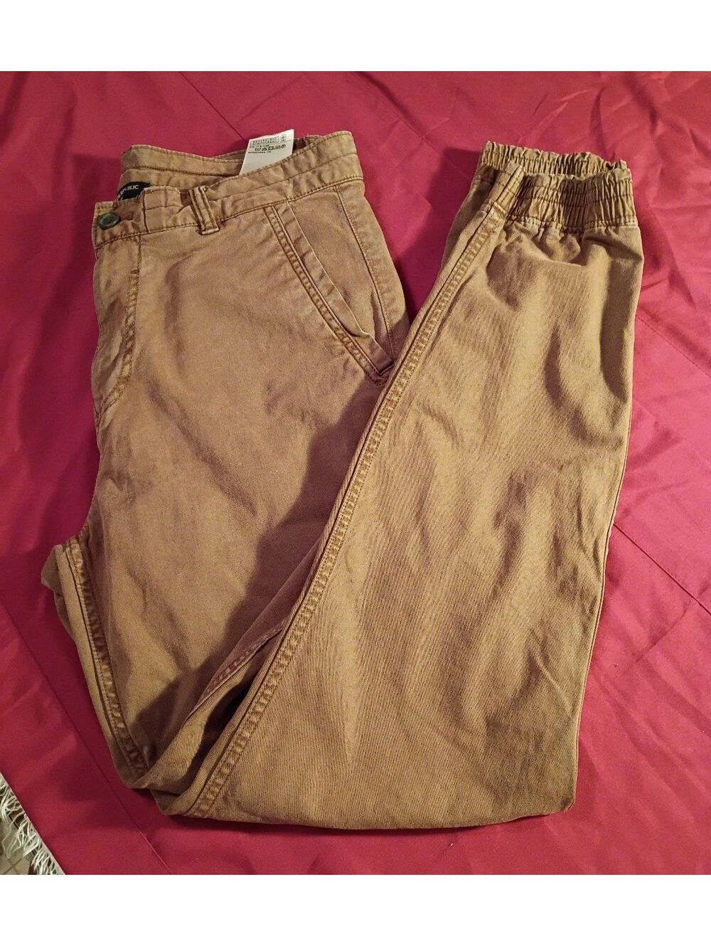 Banana Republic Men's Tan Jogger Pants Size 32